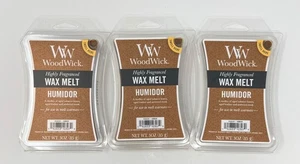 3 NEUE YANKEE CANDLE HUMIDOR WOODWICK STARK DUFTENDE WACHSSCHMELZEN 3OZ NACHFÜLL-TARTE - Bild 1 von 5