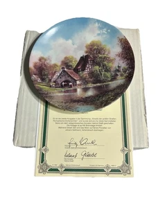 Vohenstrauss At the Bakehouse Collector's Plate Ltd Ed Vtg 1990 with COA & Box - Picture 1 of 10