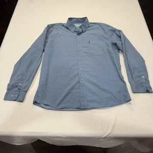 Cinch Herren Large Hemd Blau Geometrisch Langarm Modern Fit Western Rodeo - Bild 1 von 7