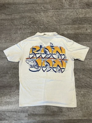 Camisas Polo De Colección Años 80 Ron Jon Surf Shop Cocoa Beach Florida Talla XL Foto 1 de 4