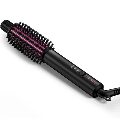 Hair Styling Round Brush Thermal 25mm Small Curler And Straightener Tangle Free - Image 1 of 4