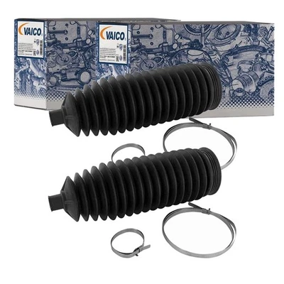 2x VAICO FALTENBALG LENKMANSCHETTE passend für FORD FIESTA FUSION MAZDA 2 RENAUL - Bild 1 von 4