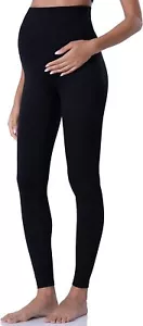Women's Maternity Leggings Over The Belly Pregnancy Yoga Pants Active (Sisze:M) - Picture 1 of 7