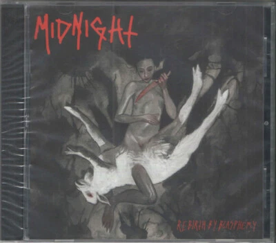 Midnight - Rebirth By Blasphemy NEW CD Black Speed Heavy Punk Thrash Metal Album - Imagem 1 de 2