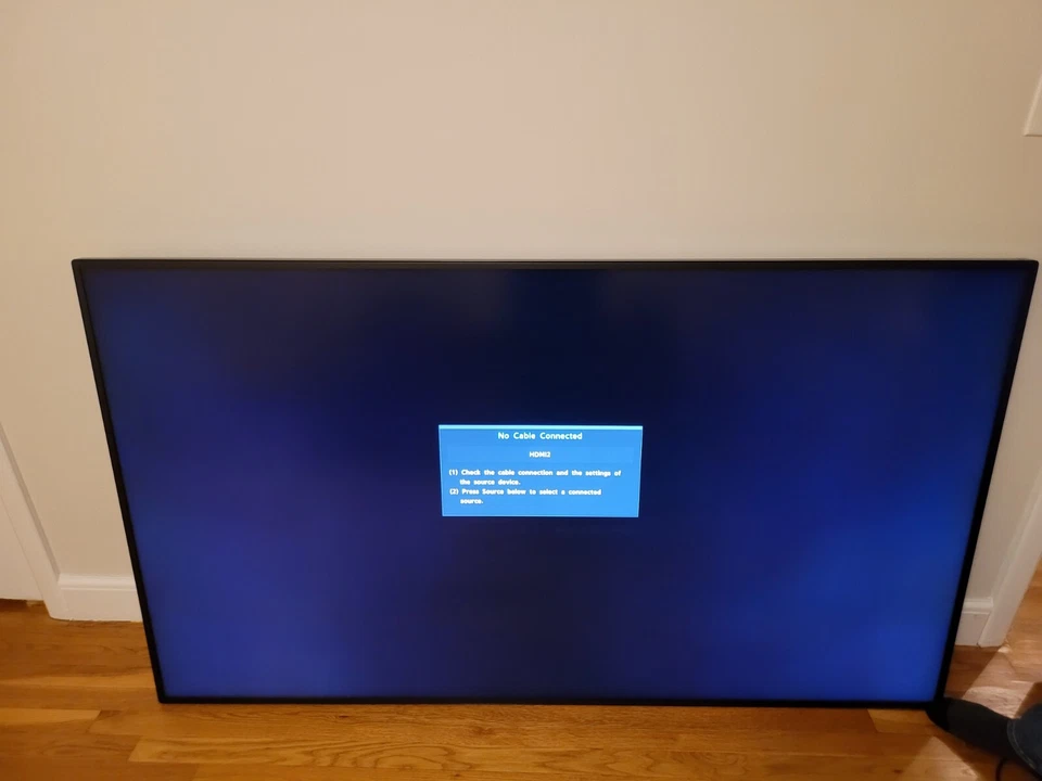 Samsung QM75F 75" SMART Business Commercial LCD TV Display LH75QMFP With Remote - Image 1 of 4