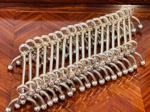 Old Christofle Beautiful Set of 18 Knife Holders Silver Plated Hallmarked 20th C - Picture 1 of 5