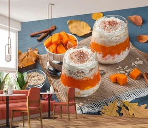 3D Mango Milk 651 Wallpaper Mural Wall Print Wall Wallpaper Murals US Honey - Picture 1 of 11