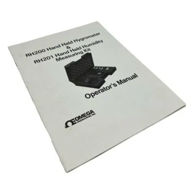 欧米茄 RH200 & RH201 湿度计和湿度测量套件 操作手册 — 第 1/2 张图片