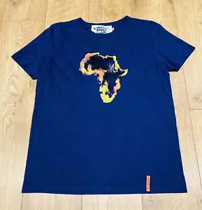 Vents Brull Original T Shirt Size L Large Blue - Africa African Continent Design - Picture 1 of 7