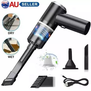 Rechargeable Wireless Vacuum Cleaner Car Handheld Vaccum Mini Power Suction USB - Picture 1 of 9