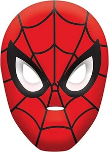 Spider-Man Webbed Wonder Plastic Mask Fancy Dress Halloween Costume Accessory - Picture 1 of 1