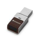 128GB Fingerprint Secure USB 3.0 Flash Drive with AES 256 Hardware Encryption -