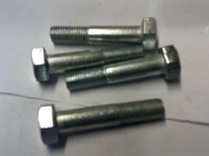 1/2" X 2 1/2" BSF HEX HEAD BOLT X 4 - Picture 1 of 1