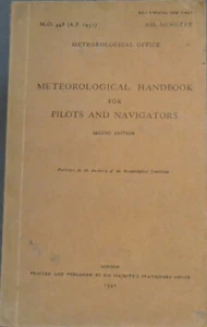  .. Meteorological  Handbook  For  Pilots  &  Navigators - Imagen 1 de 1