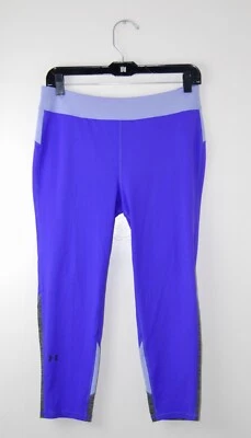 NWT Under Armour Big Girls Purple Finale Capri Length Sport Leggings sz XL - Image 1 of 4