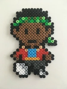 PIXEL ART / PERLES A REPASSER LUCAS DE STRANGER THINGS - Imagen 1 de 1