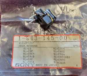 Sony 1-543-145-00 Betamax VCR testina di rilevamento * NUOVO PEZZO ORIGINALE IN CONFEZIONE * - Foto 1 di 1