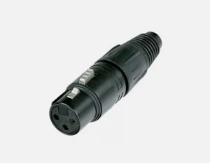 Neutrik NC3FX-B 3-Pin XLR Female Cable Connector - Bild 1 von 5