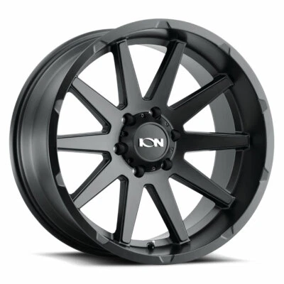 ION ALLOY 143 Rim 18X9 8X170 Offset 18 Matte Black (Quantity of 1) - Image 1 of 2