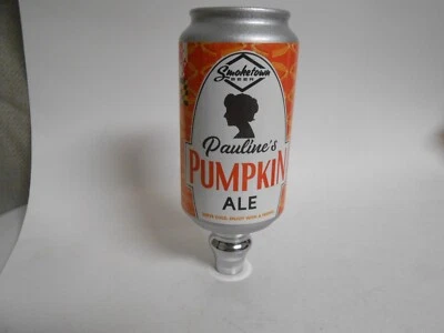 Smoketown Beer Pauline's Pumpkin Ale Beer can Tap Handle - Image 1 of 4