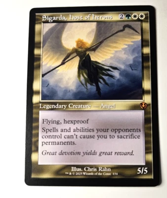 Sigarda, Host of Herons #434  - INR - NM - Magic the Gathering (retro frame) - Image 1 of 2