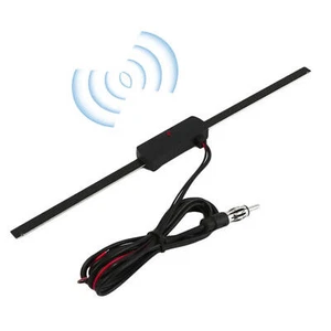 12V Universal Mount Swivel Base Car Radio AM/FM Amplified Signal Aerial Antenna - Picture 1 of 12
