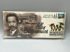 Allen toussaint 1988 Limited Edition New Orleans Jazz Fest Cachet Envelope #1376 - Picture 1 of 6