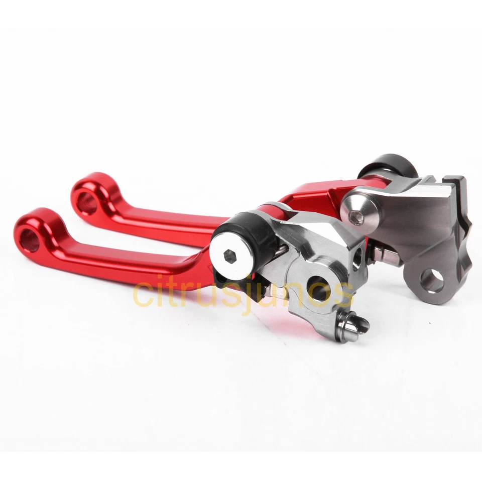 Palancas de freno embrague pivotante EE. UU. para Honda CRF450RX 2017-2019 / CRF250RX 2019-2021 Foto 1 de 3