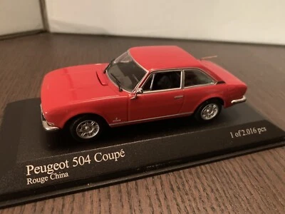 PEUGEOT 504 Coupé 1974 Antiguo Minichamps 1/43 Foto 1 de 4