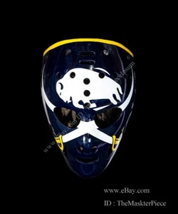 Ice Hockey Mask Goalie Helmet Wearable Home Decor Gary Bromley G133 - Picture 1 of 6