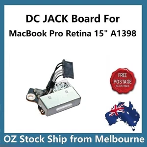 DC Power Jack Board Port 820-3609-A For Macbook Pro Retina 15" A1398 2013-2015 - Picture 1 of 4