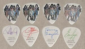 KISS EOTR 2022 Guitar Pick Group Portrait End Of The Road SOUTH AMERICA