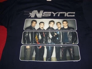 Vintage 2001 NSYNC Justin Timberlake - Large Shirt - Bild 1 von 4