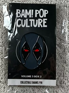 LE /250 Deadpool X Force Gray Pin Bam Box Exclusive Vaulted Marvel Fan Art New - Picture 1 of 2