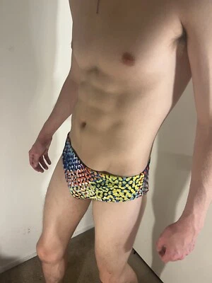 water polo suit Trunks speedo 34 TURBO Double Lined training swimsuit - Image 1 of 3