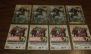 MARVEL 75TH ANNIVERSARY 2014 RITTENHOUSE SAN DIEGO COMIC CON PROMO CARD P1 LOT - Picture 1 of 3