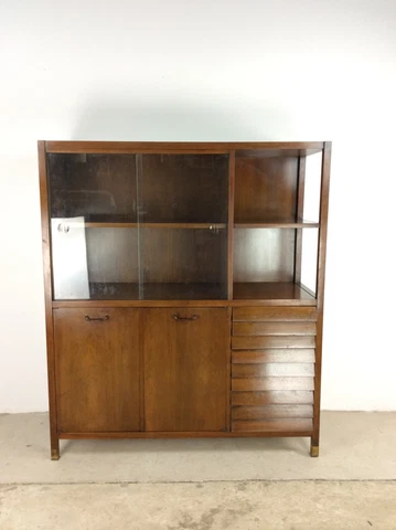 Mid Century Modern China Cabinet / Server by American of Martinsville Cover