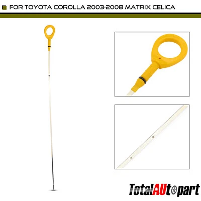 Varilla de medición de aceite de motor para Toyota Corolla 2003-2008 Celica 2000-2005 Matrix L4 1,8 L Foto 1 de 4