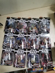 Box of 12 Star Wars Heroes Villains Collection Episode 3 Figures 2006 (12 of 12) - Picture 1 of 18