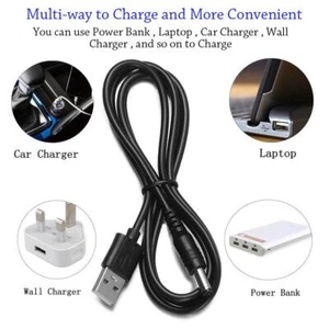Razor Cord USB to 2-Prong Plug Razor Connector Power Adapter Charger Jack - Picture 1 of 12