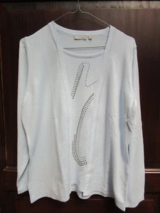 Pullover, Strick hellblau Gr. 42 von Rabe - Bild 1 von 1