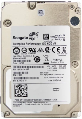 Hard Drive Seagate ST600MX0052 600GB 15000U/Min 128MB Cache SAS-3 2.5'' Inch - Image 1 of 3