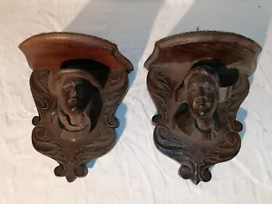 MENSOLINE SCULTURE IN LEGNO - Foto 1 di 6