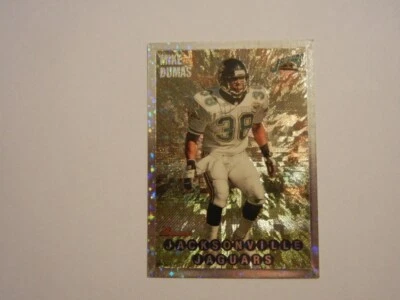 1995 BOWMAN FOOTBALL FOIL ? MIKE DUMAS #238 JACKSONVILLE JAGUARS EXPANSION TEAM - Image 1 of 4