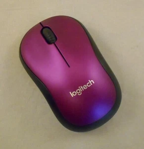 Logitech M185 Wireless Mouse (Vivid Violet) / (Nano Receiver Not Included) - Picture 1 of 5
