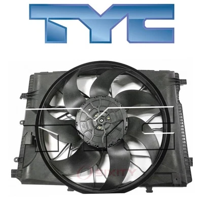 para Mercedes-Benz E350 2010-2016 TYC 623130 doble radiador y ventilador condensador Foto 1 de 4