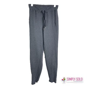Pantalones deportivos Lululemon para niña niño unisex jersey suave tejido polar cordón M - Imagen 1 de 6
