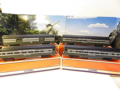 LIONEL TRAINS  FOUR CAR NYC ALUMINUM PASSENGER CAR SET- NEW - E1 - Image 1 of 4