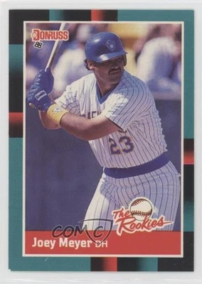 1988 Donruss The Rookies Joey Meyer #38 - Image 1 of 2