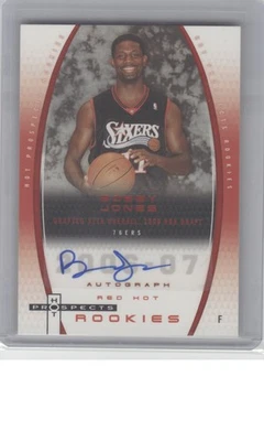 Fleer Hot Prospects #92 2006-07 Bobby Jones Red Hot #/50 B18R1C42 Foto 1 de 2